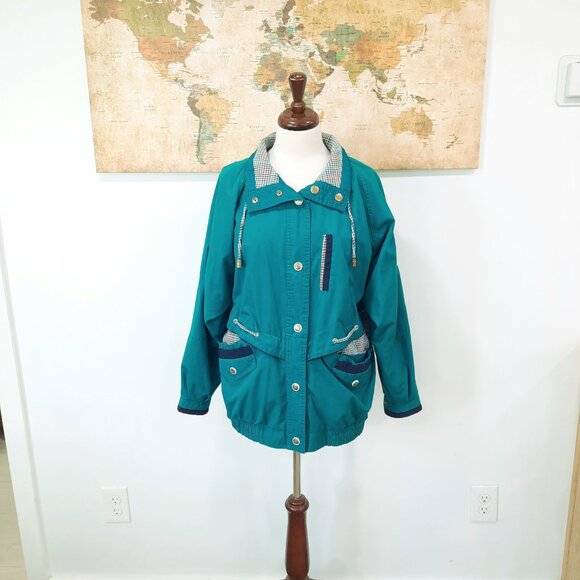 Vtg 80s reversible utility jacket - 2 coats in 1! - Picture 14 of 14
